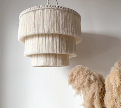 Chandelier, Cotton Pendant Light, Fringe Light Fixture, Tassel Lamp Shade, Nursery Lighting Chandelier, Cotton Pendant Light, Fringe Light Fixture, Tassel Lamp Shade, Nursery Lighting