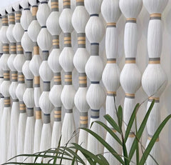 Macrame Headboard, Wedding Decor, Bohemian Accent, Dulce Wall Hanging