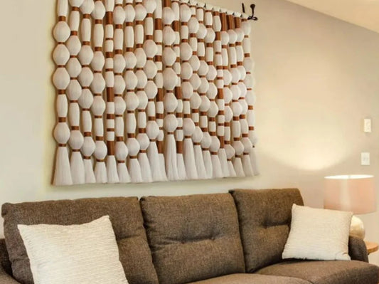 Mexican caralarga Wall Tapestry , Tulum Wedding Decor , Macrame Wall Hanging , Lomas Wall Hanging