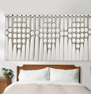 MORSE Mexican Textile Wall Art , caralarga decor, Fibre Art Wall Hanging , Macrame Wall Hanging , Wall Hangings Fabric , Lomas Wall Hanging