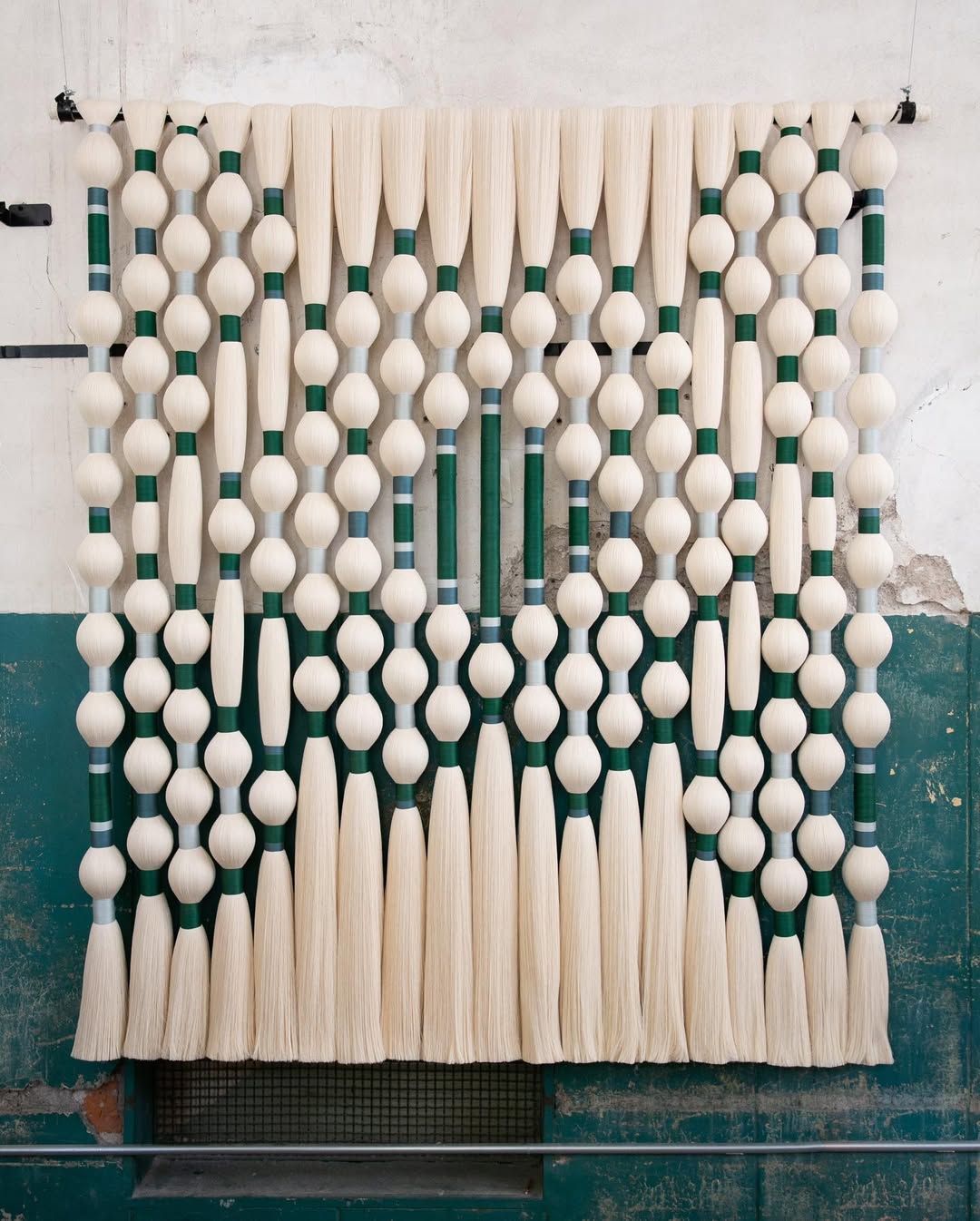 Verde Relajante – Wall Hanging Artesanal Mexican Wall Hanging / Luxury inspriton / Wall Decor / Macrame Wall Hanging / Caralarg Decor