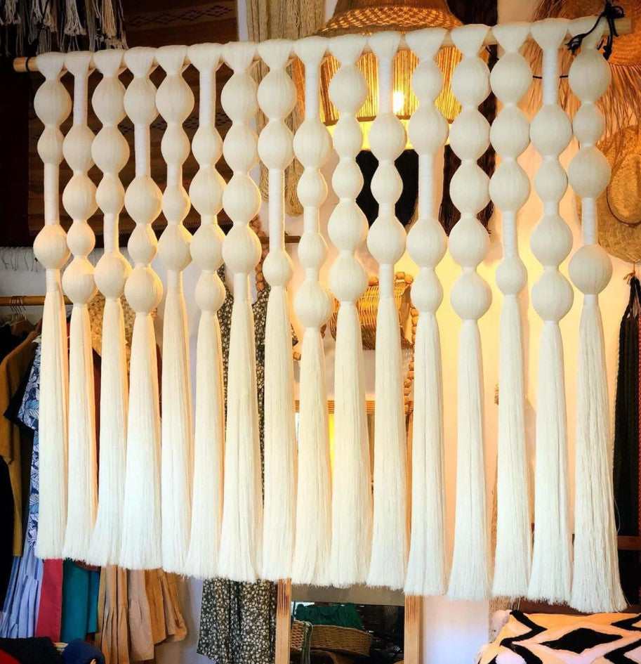 Mexican Wall Hanging / Macrame fiber / Wall Decor / Macrame Wall Hanging // Lomas Wall Hanging // Caralarga style