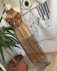 Bohemian Style Dress, Macrame Dress, Bridal Dress