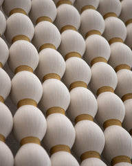 Cielo Dorado – Tapiz en Crema con Toques Oro Mexican Wall Hanging / Luxury inspriton / Wall Decor / Macrame Wall Hanging / Caralarg Decor