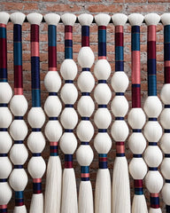 Aura de Fuego – Macramé Hecho a Mano Mexican Wall Hanging / Luxury inspriton / Wall Decor / Macrame Wall Hanging / Caralarg Decor