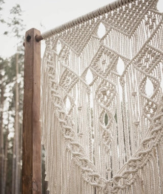 Macrame wall hanging for wedding arch,handmade macrame wedding arch,Boho Wedding