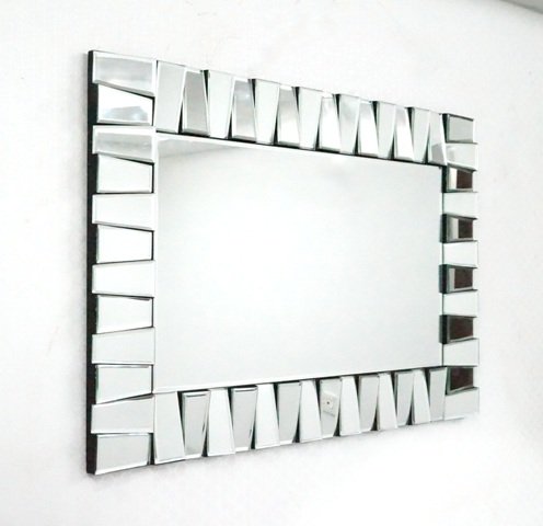 Luxury Venetian Wall Mirror | Hand-Etched Glass Frame | Decorative Vintage beveled Mirror | Premium Statement Mirror for Home Interiors