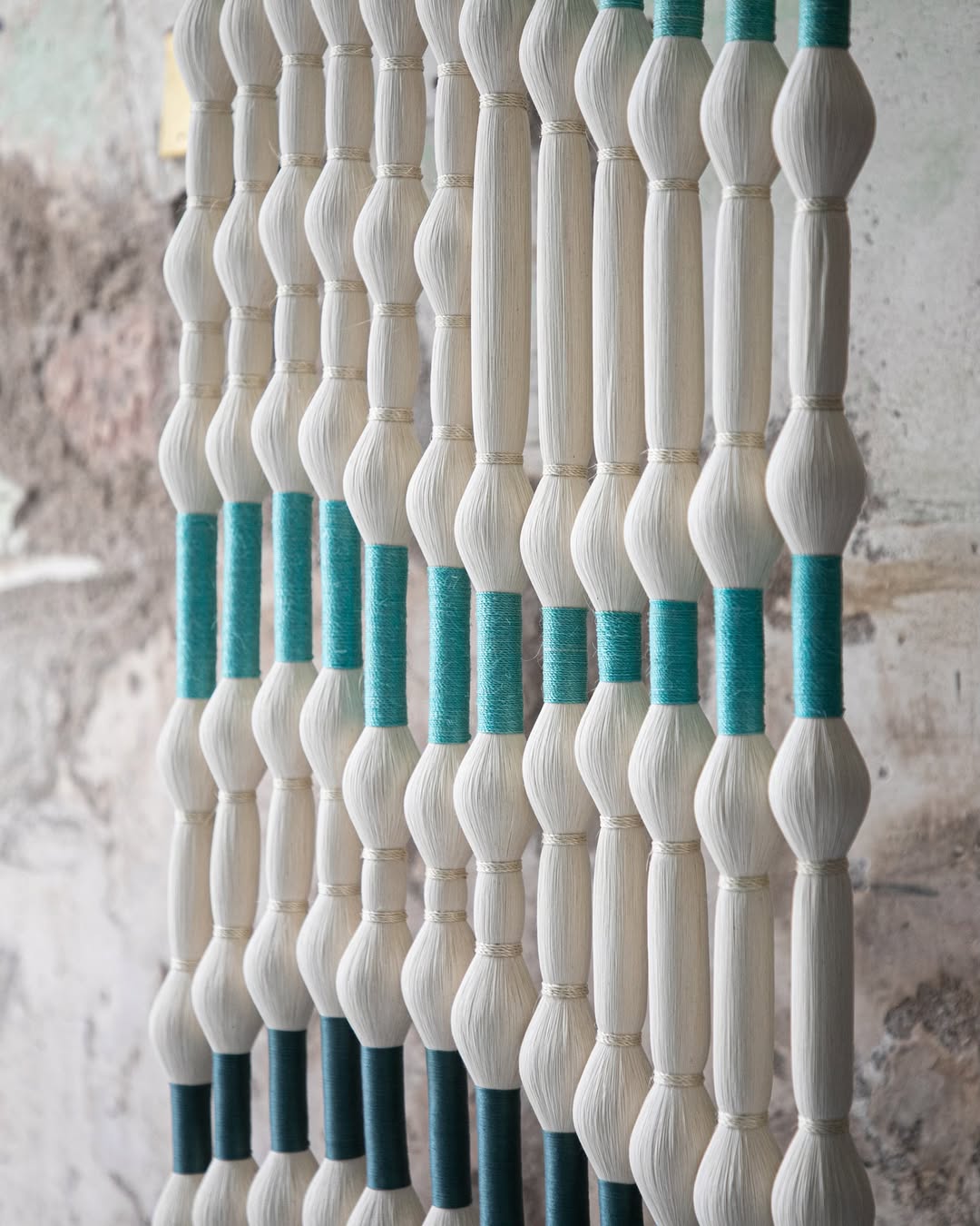 Aqua Boreal Mexican Wall Hanging / Luxury inspriton / Wall Decor / Macrame Wall Hanging / Caralarga Decor