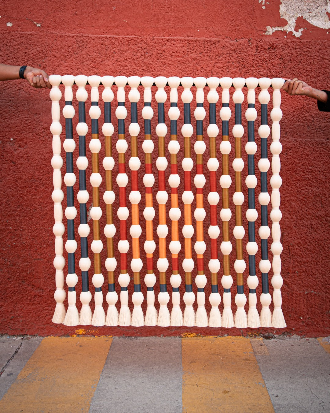 Otoño Vivo  Mexican Wall Hanging / Luxury inspriton / Wall Decor / Macrame Wall Hanging / Caralarg Decor