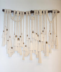 Raíz de Cuerda” – Decoración Macramé en Tono Natural Mexican Wall Hanging / Luxury inspriton / Wall Decor / Macrame Wall Hanging / Caralarg Decor