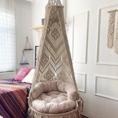 The Hanging Crochet chair