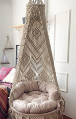 The Hanging Crochet chair