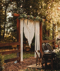 Macrame Wall Hanging, Macrame Curtain Bohemian, Wedding Backdrop