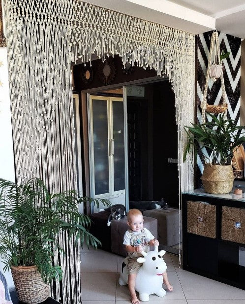 Home Decor, Macrame Wedding Backdrop, Bohemian Décor Handmade Macrame Wedding Backdrop, Macrame Wedding Arch Arbor, Macrame Wall Hanging,Macrame Door Hanging,Room Divider,Macrame Curtains