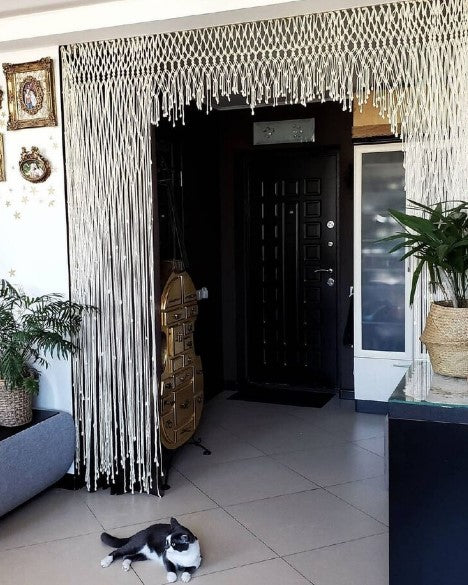 Home Decor, Macrame Wedding Backdrop, Bohemian Décor Handmade Macrame Wedding Backdrop, Macrame Wedding Arch Arbor, Macrame Wall Hanging,Macrame Door Hanging,Room Divider,Macrame Curtains