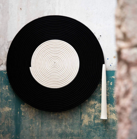 Round Macramé Inspiración Obakki – Wall Decor Minimalista | Macrame Wall Art Hecho a Mano | Interior Decor Elegante