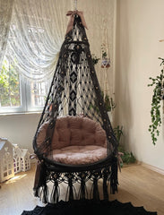 Lovely Swing Chair, Macrame Swing Chair, Hanging Hammock