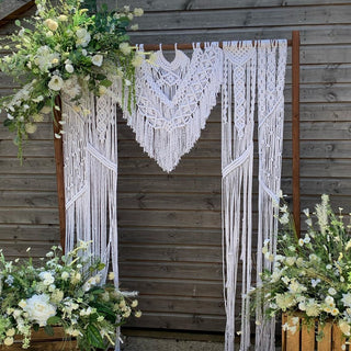 Ceremony  Macrame Wedding Backdrops Macrame Curtain Bohemian Boho Decoration Backdrop Wedding
