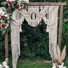 Macrame Backdrop, Wall Hanging, Wedding Backdrop