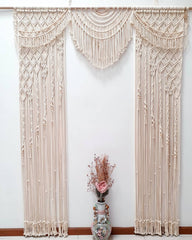 Handmade Bohemian Decor, Macrame Wedding Backdrop, Wedding Venue Decor