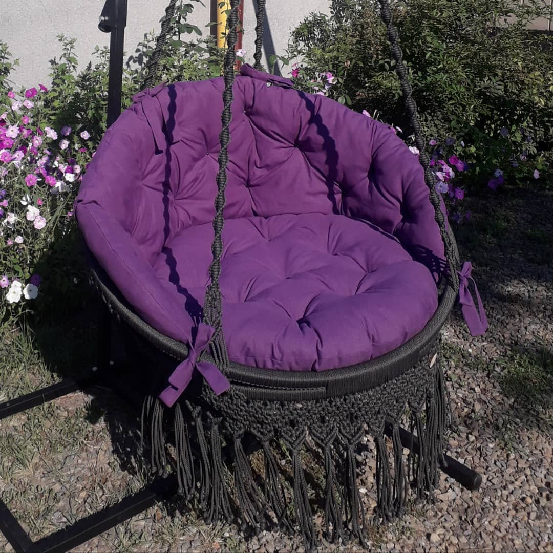 Hanging Chair, Macrame Swing Chair, Hammock Chair