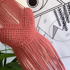 Lovely Dress, Macrame Women Dress