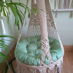 Macrame Swing Chair, Hanging Chair