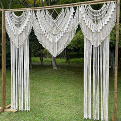 Bohemian Backdrop, Macrame Wedding Backdrop, Macrame Wall Hanging