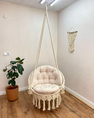 Bohemian Hanging Macrame Swing Chair