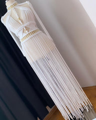 Luxury Dress, Macrame Dress, Bohemian Style