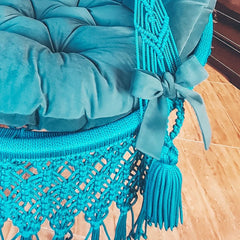 Macrame Swing Chair, Hanging Chair, Macrame Swing Chair