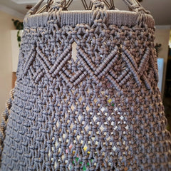 Handmade Macrame Swing Chair, Hanging Hammock, Swing Bed