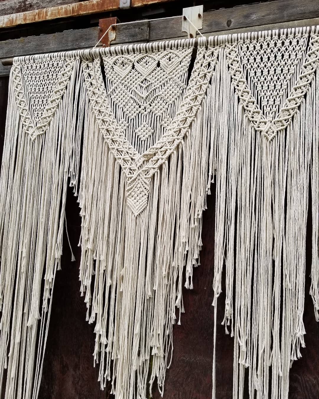 Handmade Macrame Wedding Backdrop, Wall Hanging, Wedding Decor