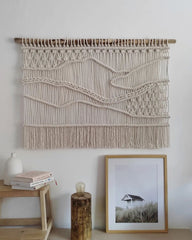Luxury Wall Hanging, Mansion Decor, Macrame Decor