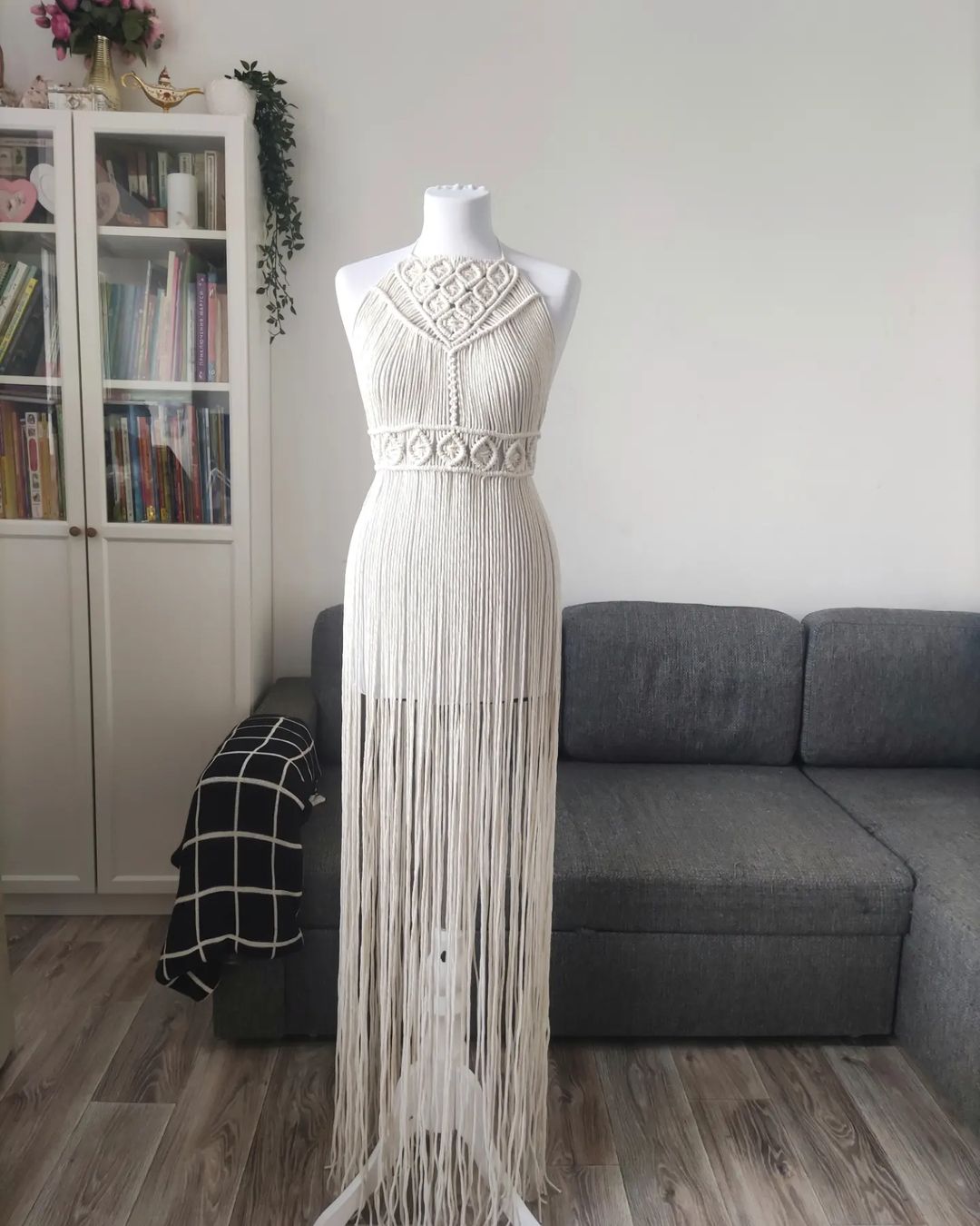 Wedding dress Macrame Festival Dress Bohemian Festival Outfit Tulum Party Dress