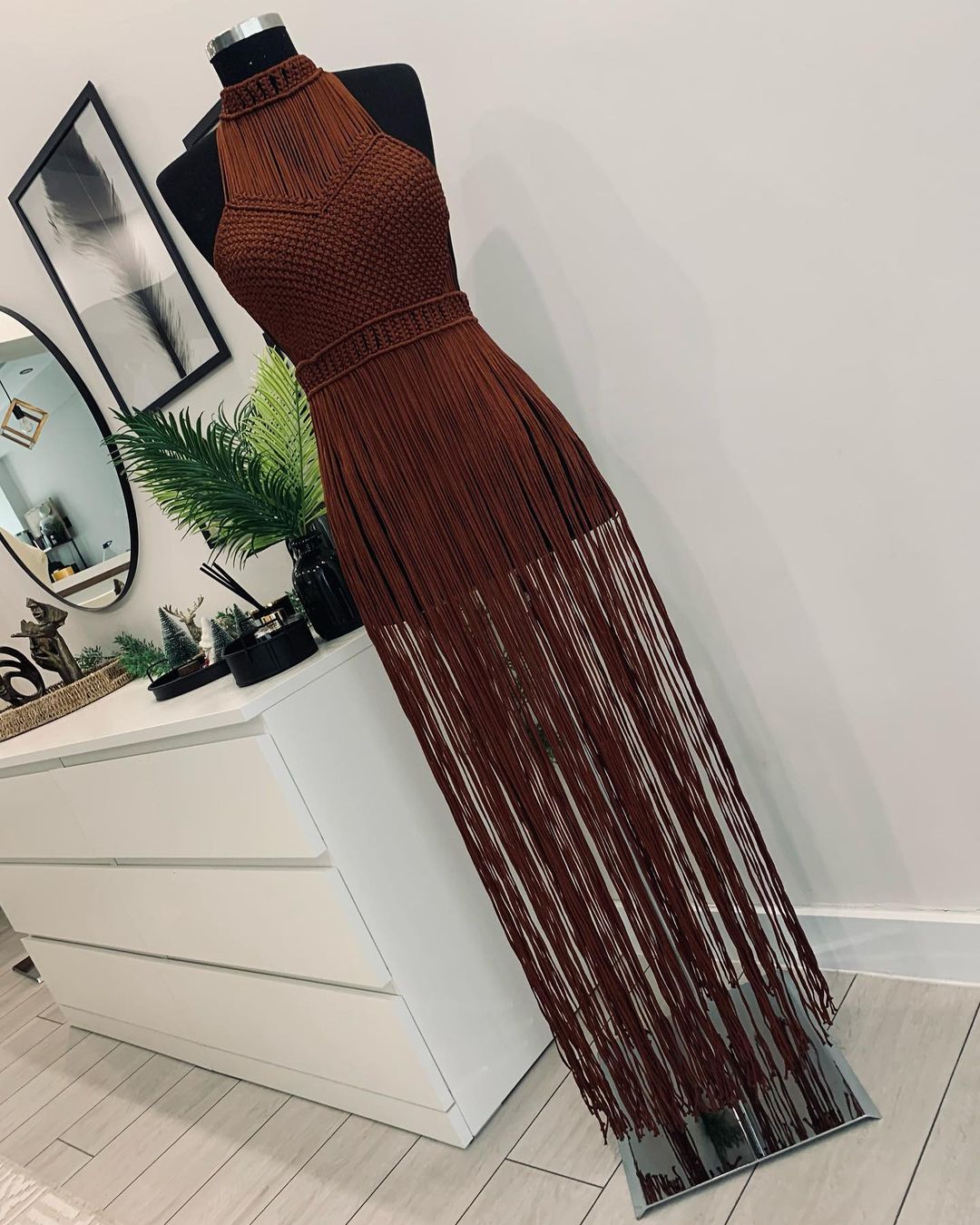 Fashion Dress, Trending Party Dress, Macrame Dress