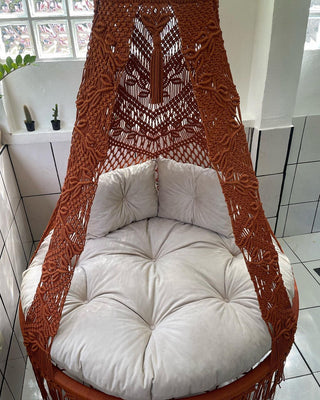 Beautiful Macrame Swing Chair Hanging Swing Chair Hammock Chair kids and adult swing