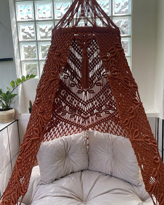 Beautiful Macrame Swing Chair Hanging Swing Chair Hammock Chair kids and adult swing