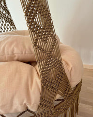 Handmade Macrame Swing Chair, Hanging Swing Chair, Bohemian Chair, Garden Swing