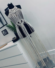 Macrame Dress, Natural Dress