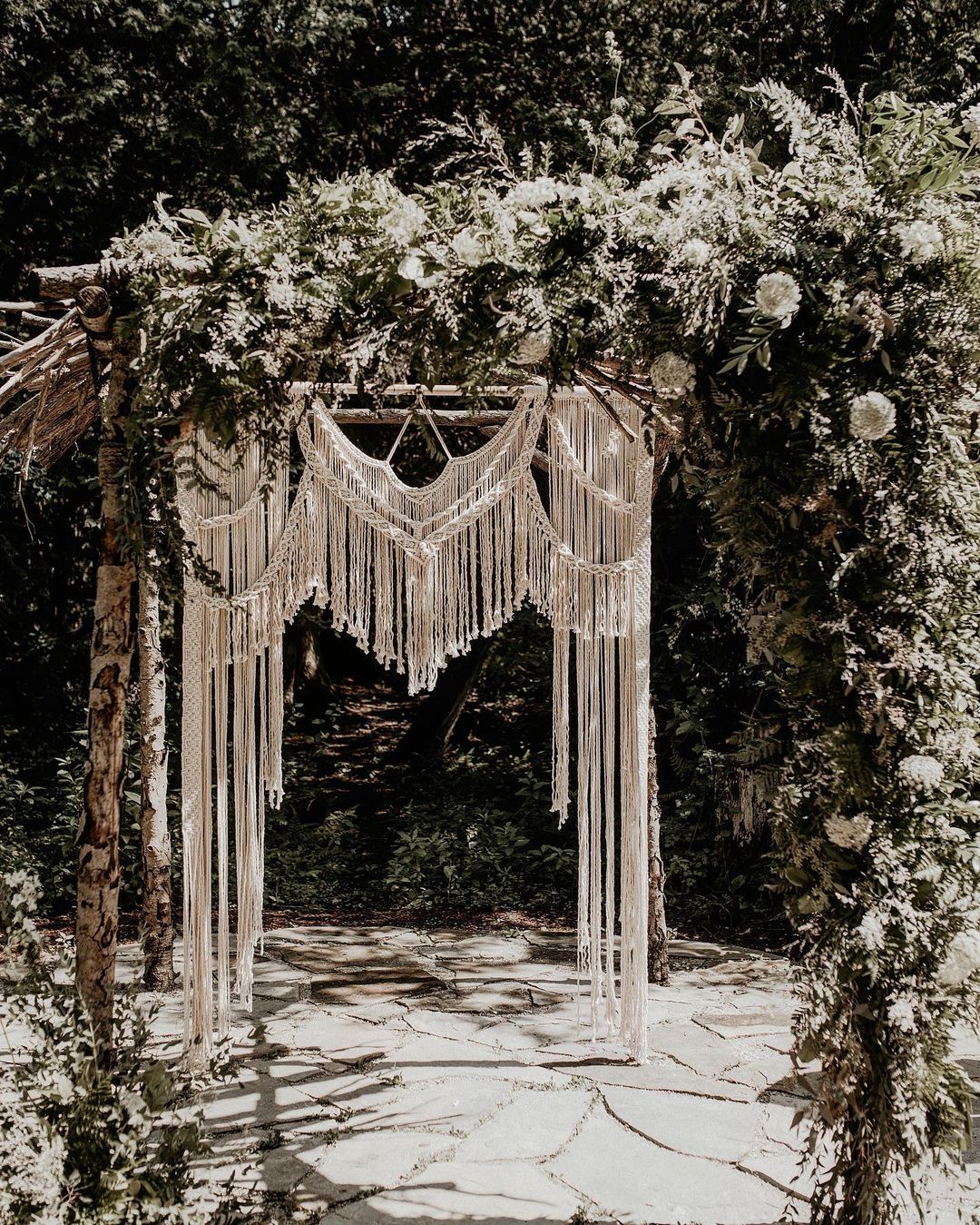 Modern Macrame Wedding Backdrop, Wall Hanging, Wall Decor, Bohemian, Wedding Gift