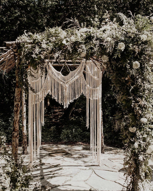 Modern Macrame Wedding Backdrop, Wall Hanging, Wall Decor, Bohemian, Wedding Gift