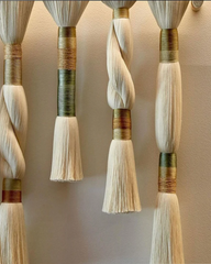 Boho Fiber Art Headboard Wall Decor