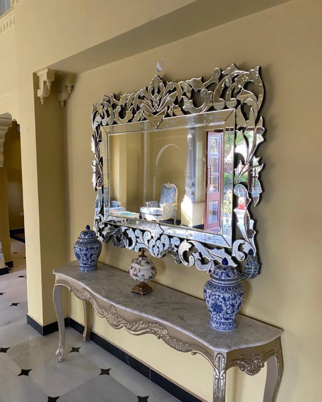 Grand Venetian Baroque Wall Mirror