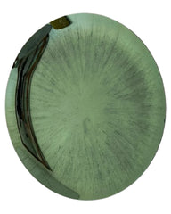 Concave Green Tinted Round Mirror