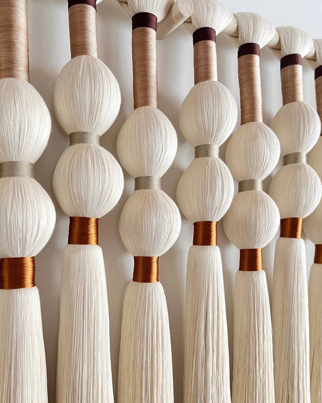 Handcrafted Modern Tassel Wall Hanging
