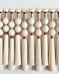 Handcrafted Modern Tassel Wall Hanging