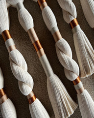 Handcrafted Yarn Tassel Wall Hanging