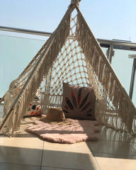 Macrame Wigwam / Macrame Teepee / Macrame Tent / Macrame Photo