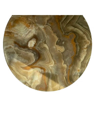 Concave Marble Pattern Wall Mirror